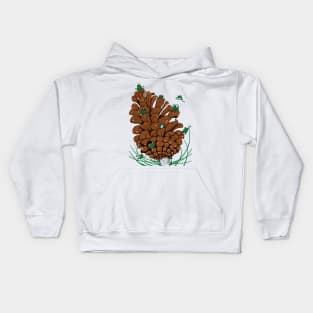 Pine cone Kids Hoodie